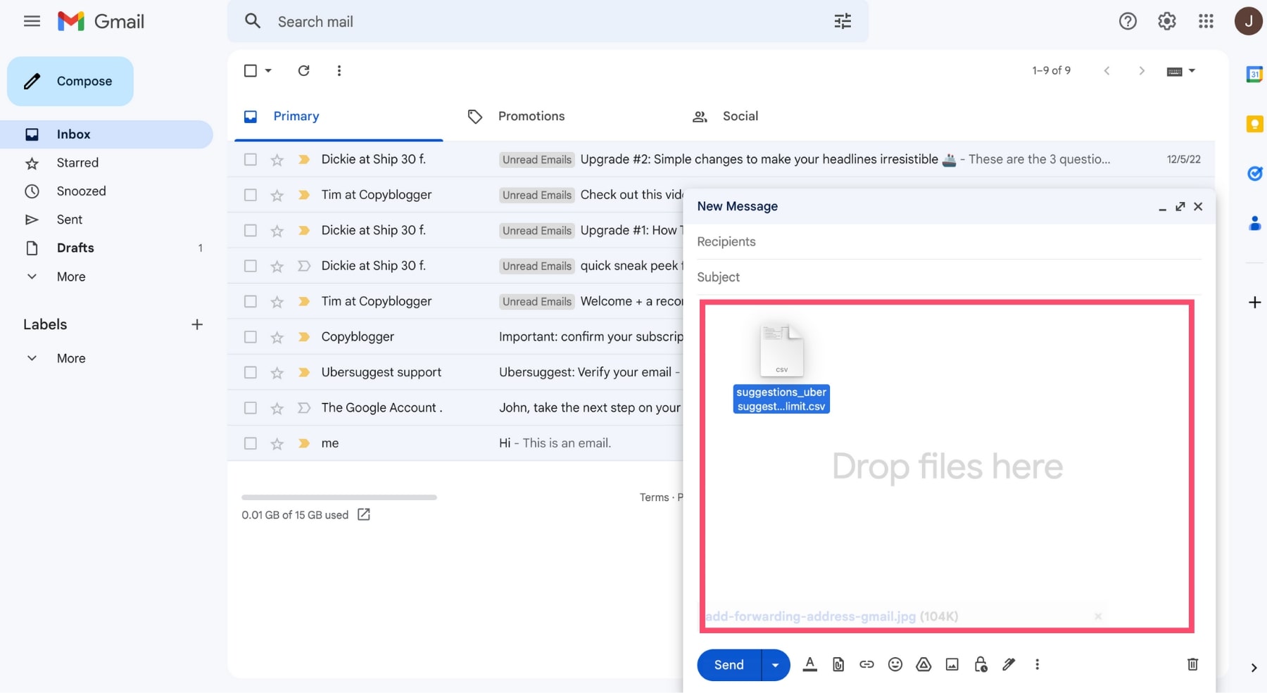  3 Gmail 